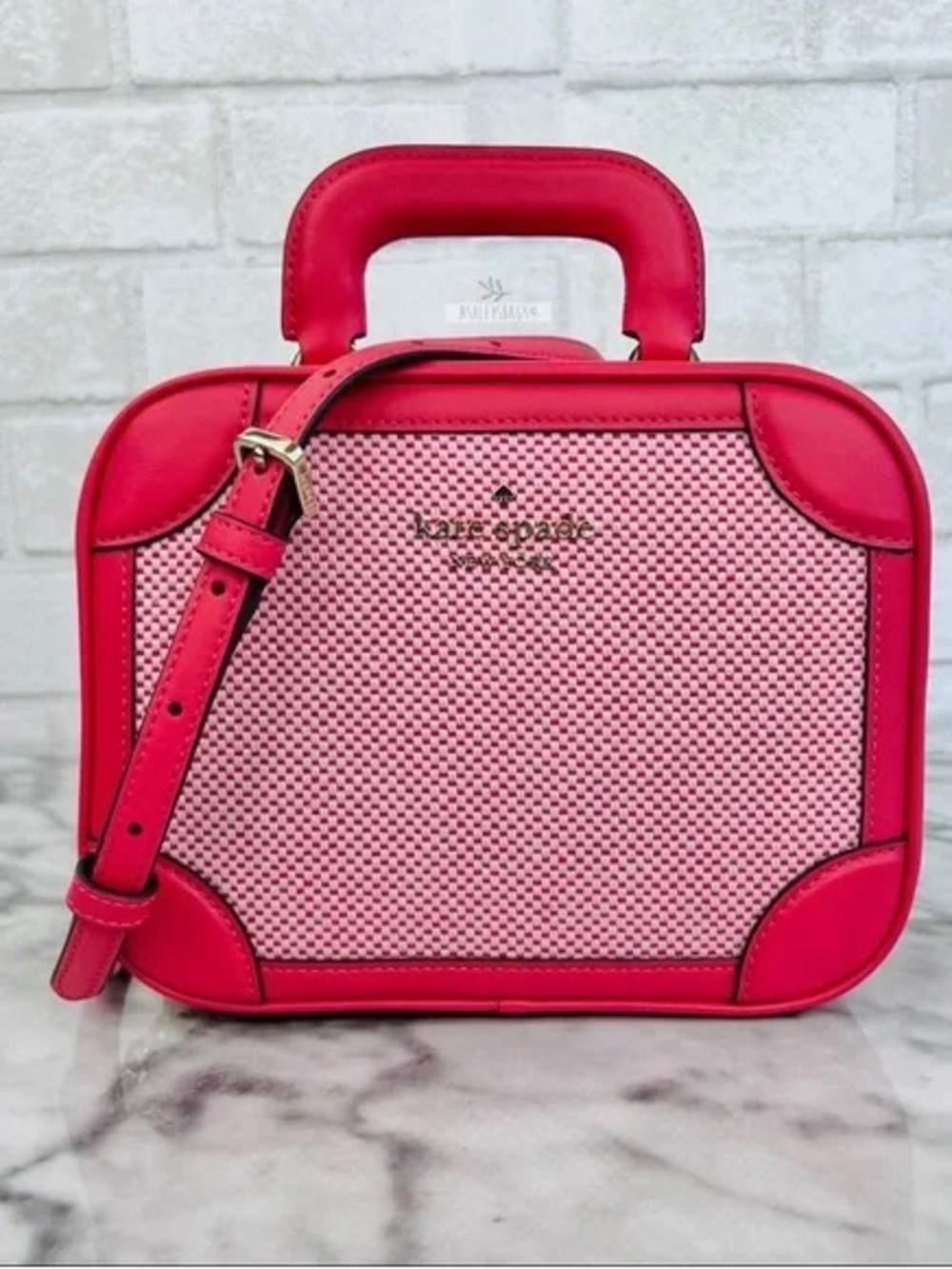 NWOT Kate Spade Traveler Trunk Crossbody Bag - Picture 2 of 16